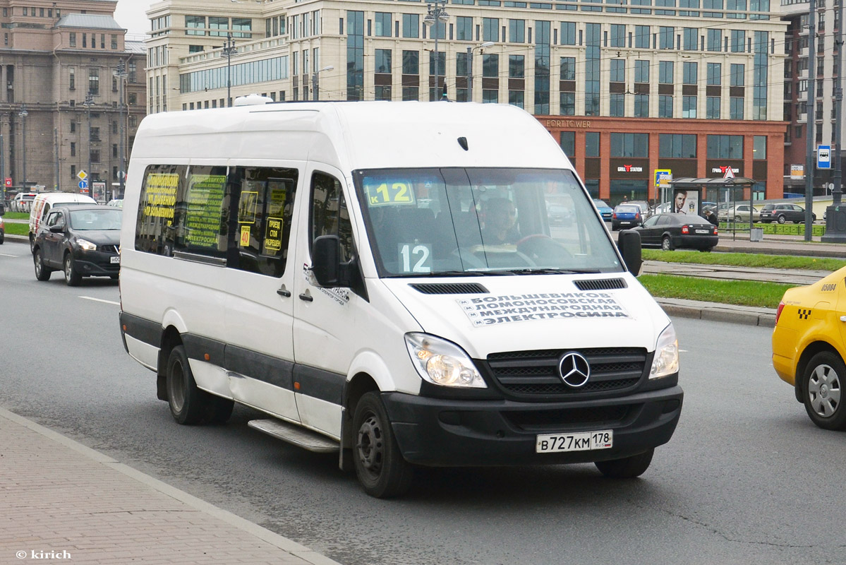 Санкт-Петербург, Луидор-22360C (MB Sprinter) № В 727 КМ 178