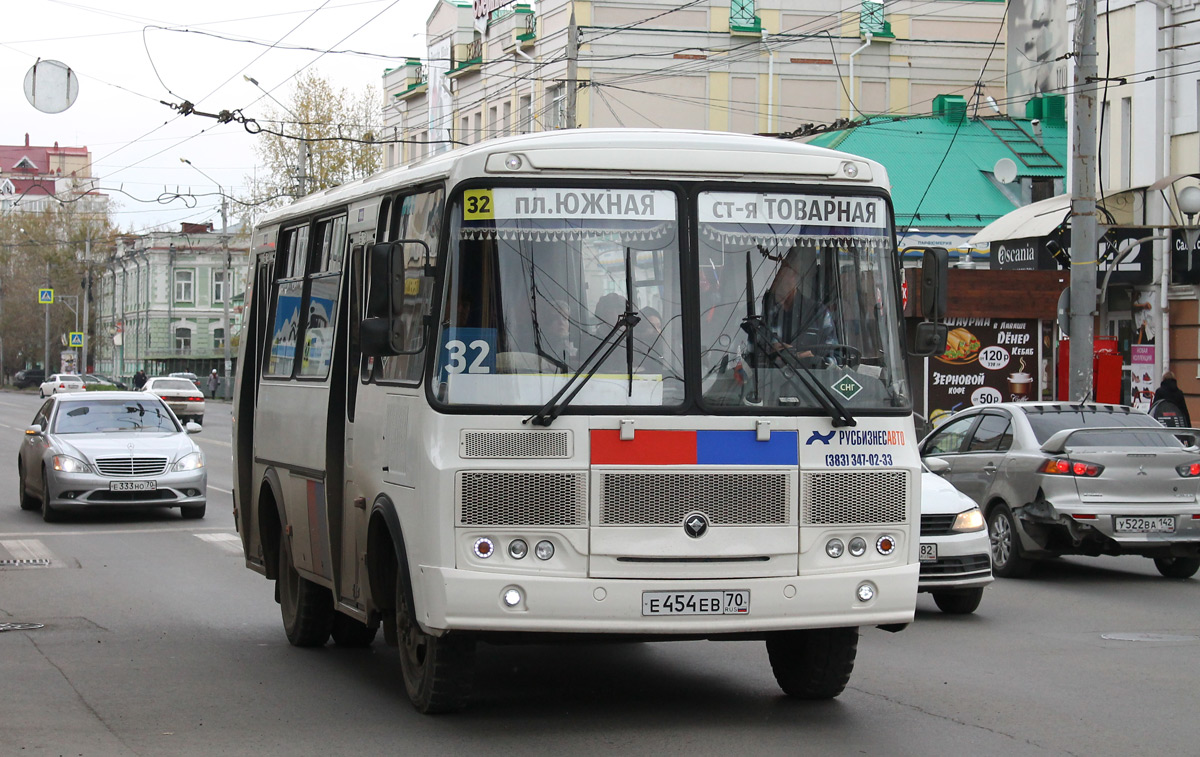 Томская область, ПАЗ-32054 № Е 454 ЕВ 70