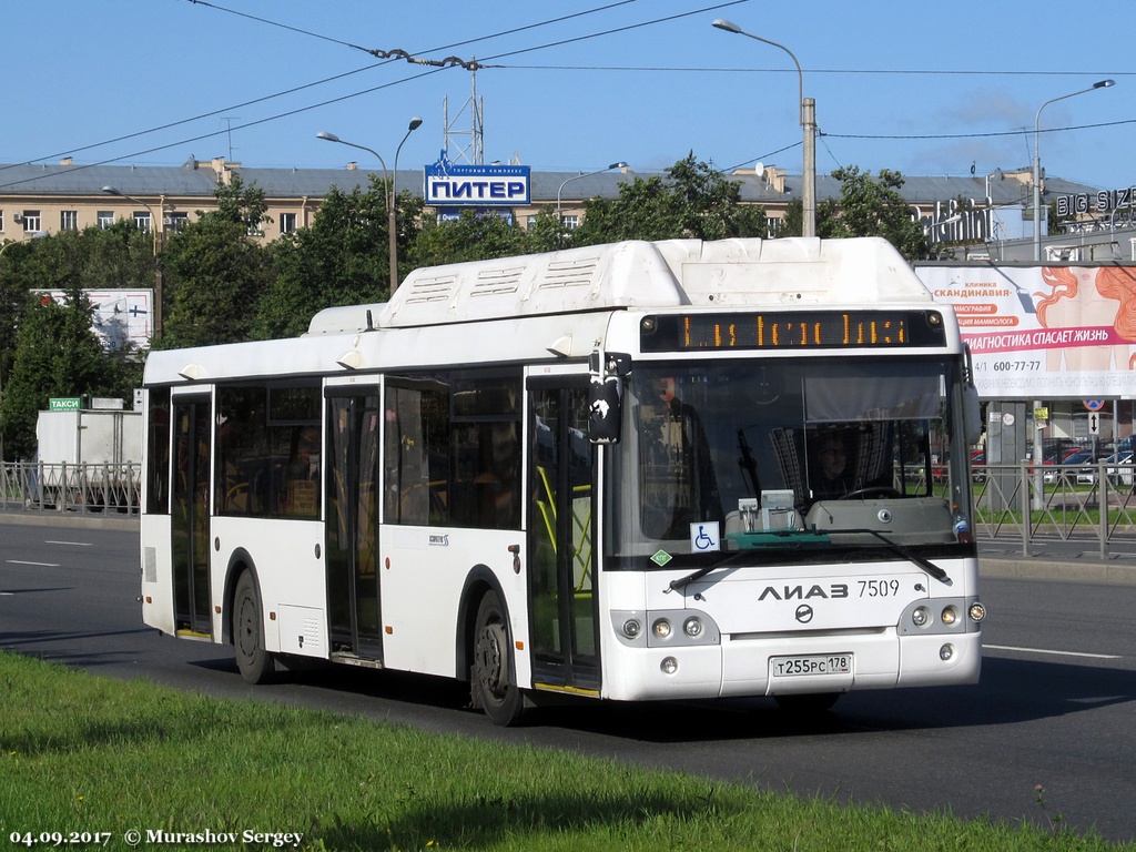 Санкт-Петербург, ЛиАЗ-5292.71 № 7509