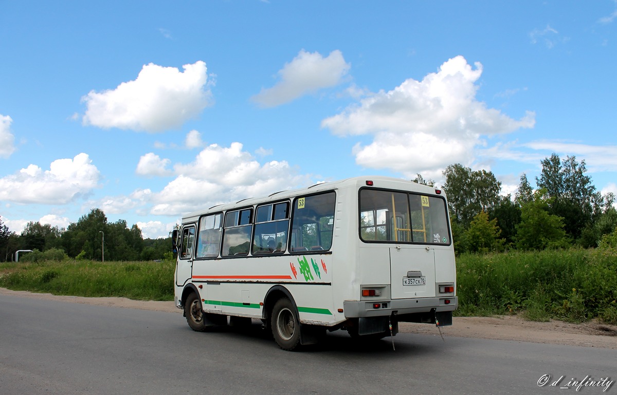 Томская область, ПАЗ-32054 № К 357 СХ 70