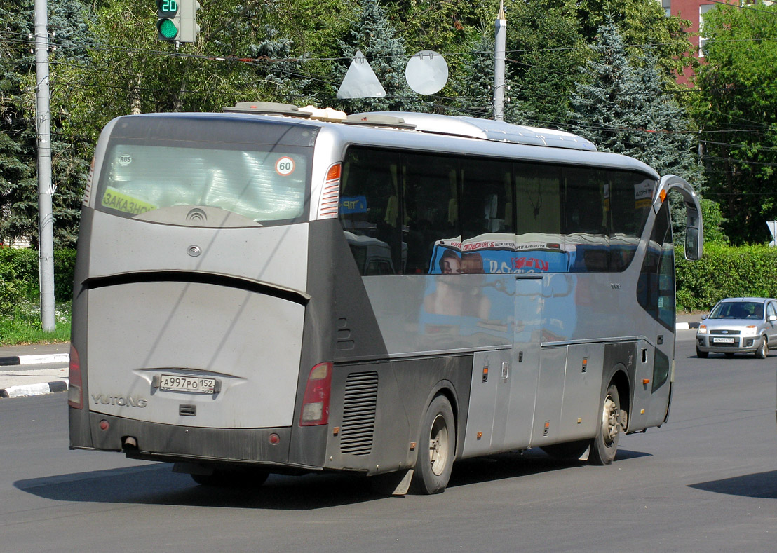 Нижегородская область, Yutong ZK6129H № А 997 РО 152