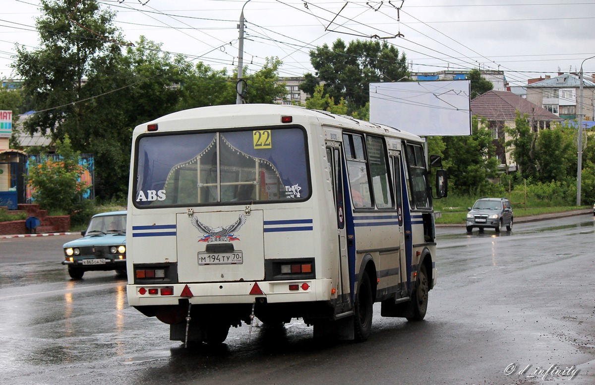 Томская область, ПАЗ-32054 № М 194 ТУ 70