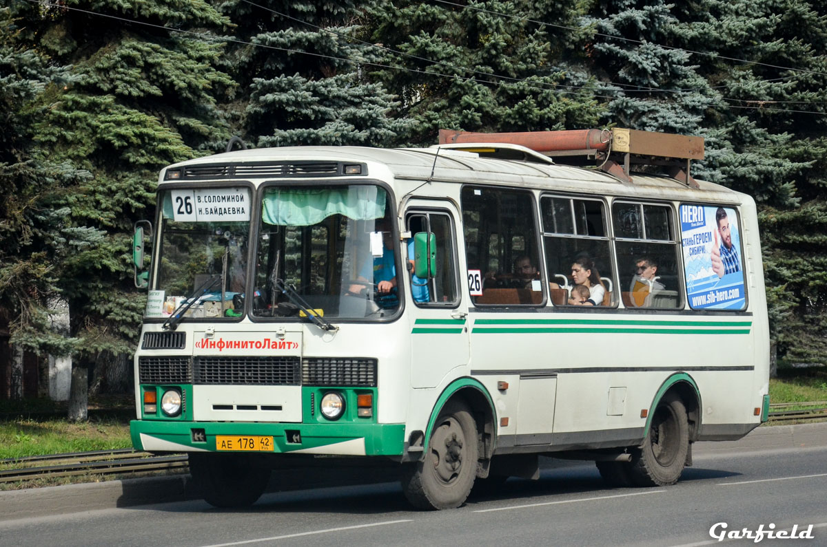 Кемеровская область - Кузбасс, ПАЗ-32054 № АЕ 178 42