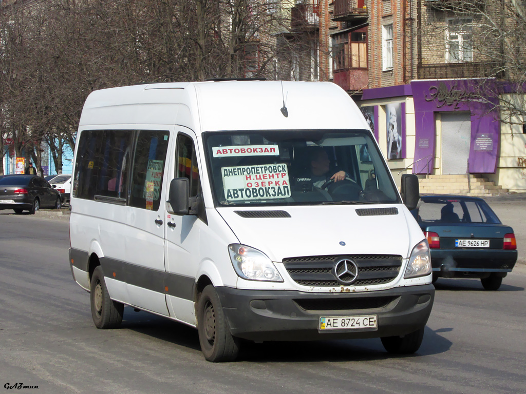 Днепропетровская область, Mercedes-Benz Sprinter W906 313CDI № AE 8724 CE