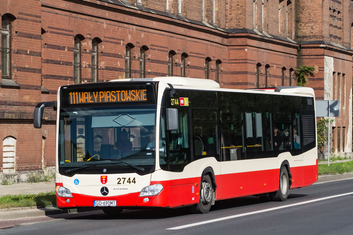 Польша, Mercedes-Benz Citaro C2 № 2744