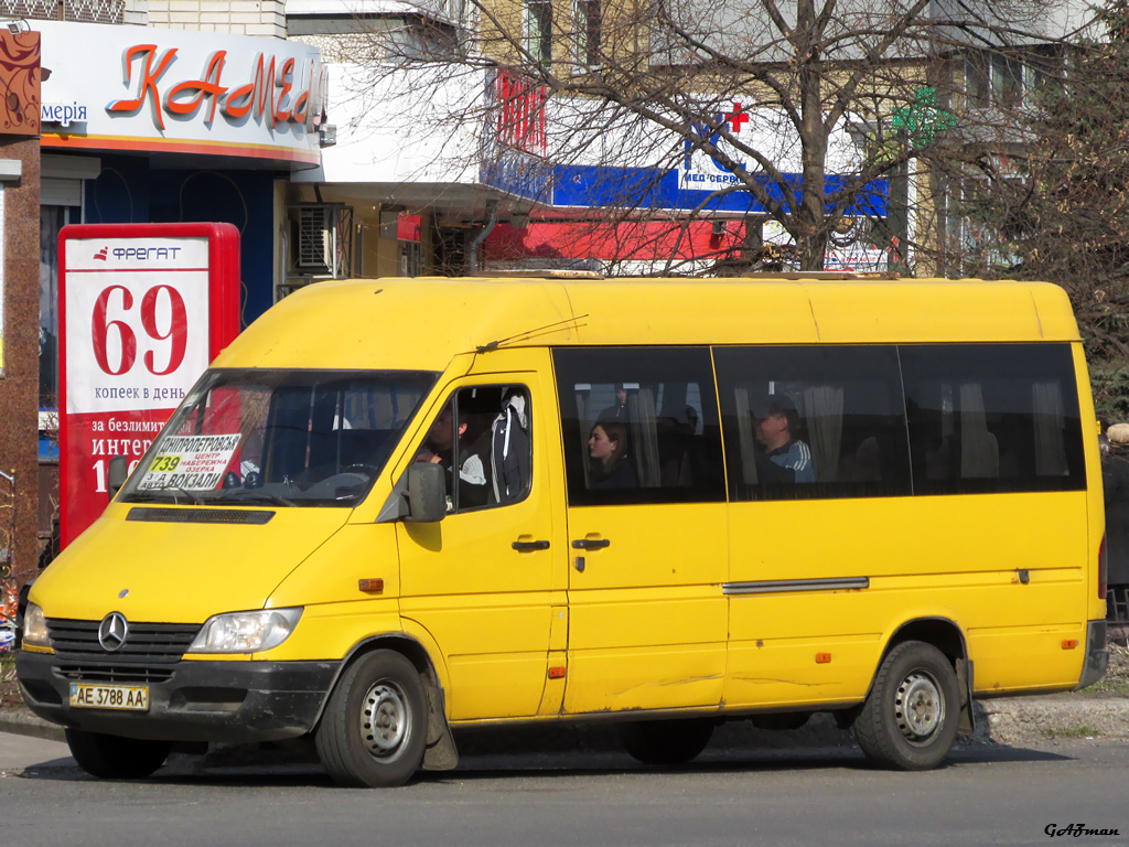 Dnepropetrovsk region, Mercedes-Benz Sprinter W903 313CDI # AE 3788 AA