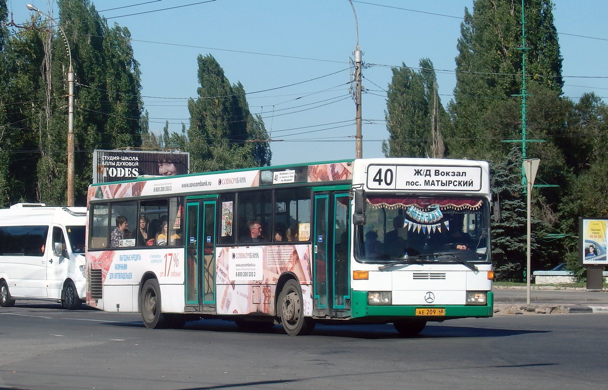 Липецкая область, Mercedes-Benz O405N № АЕ 209 48