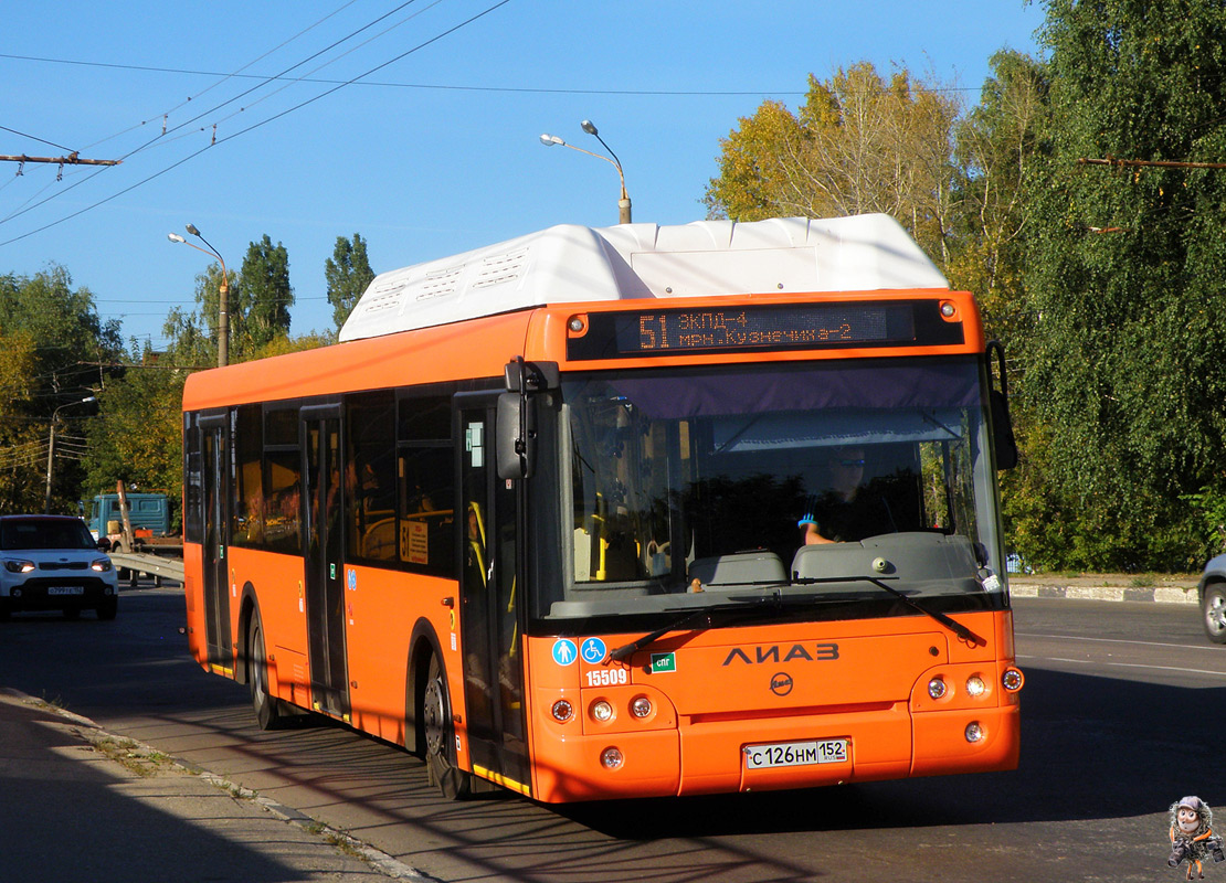 Нижегородская область, ЛиАЗ-5292.67 (CNG) № 15509