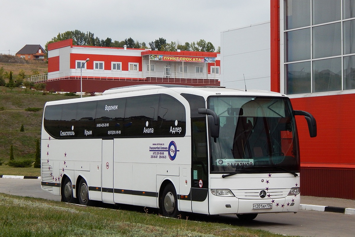 Воронежская область, Mercedes-Benz O580-16RHD Travego M № Т 201 АР 136