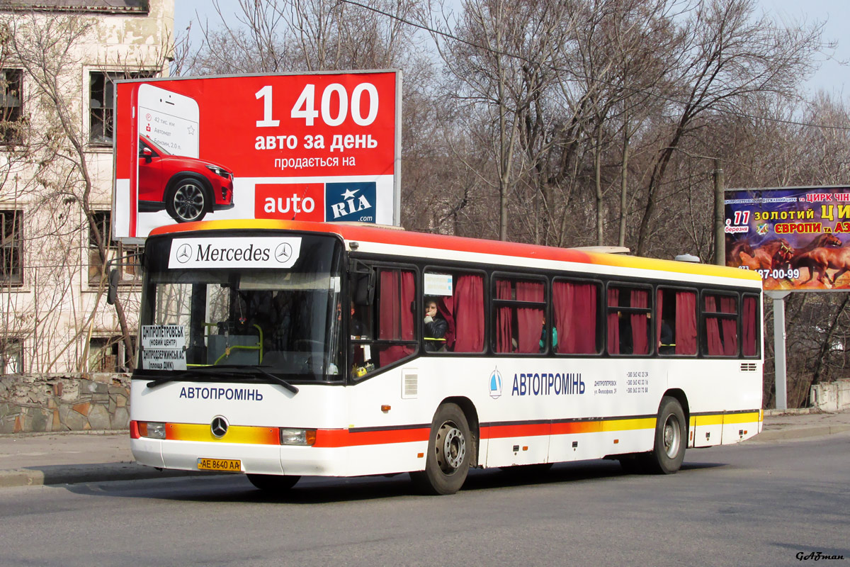 Дніпропетровська область, Mercedes-Benz O345 № AE 8640 AA