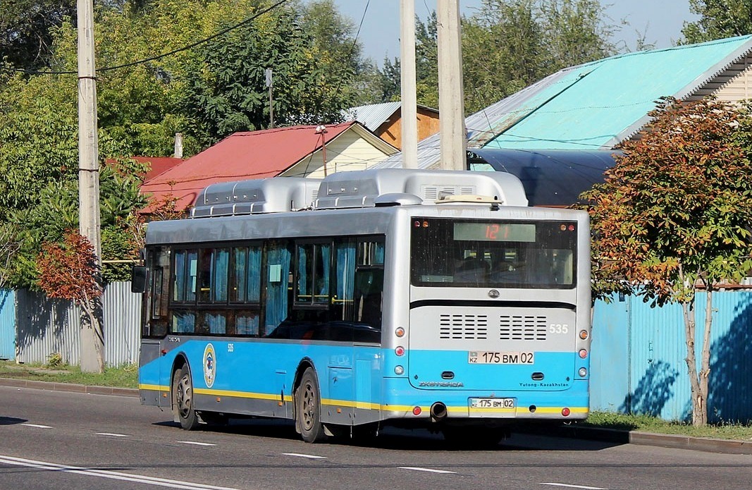 Алматы, Yutong ZK6118HGA № 535