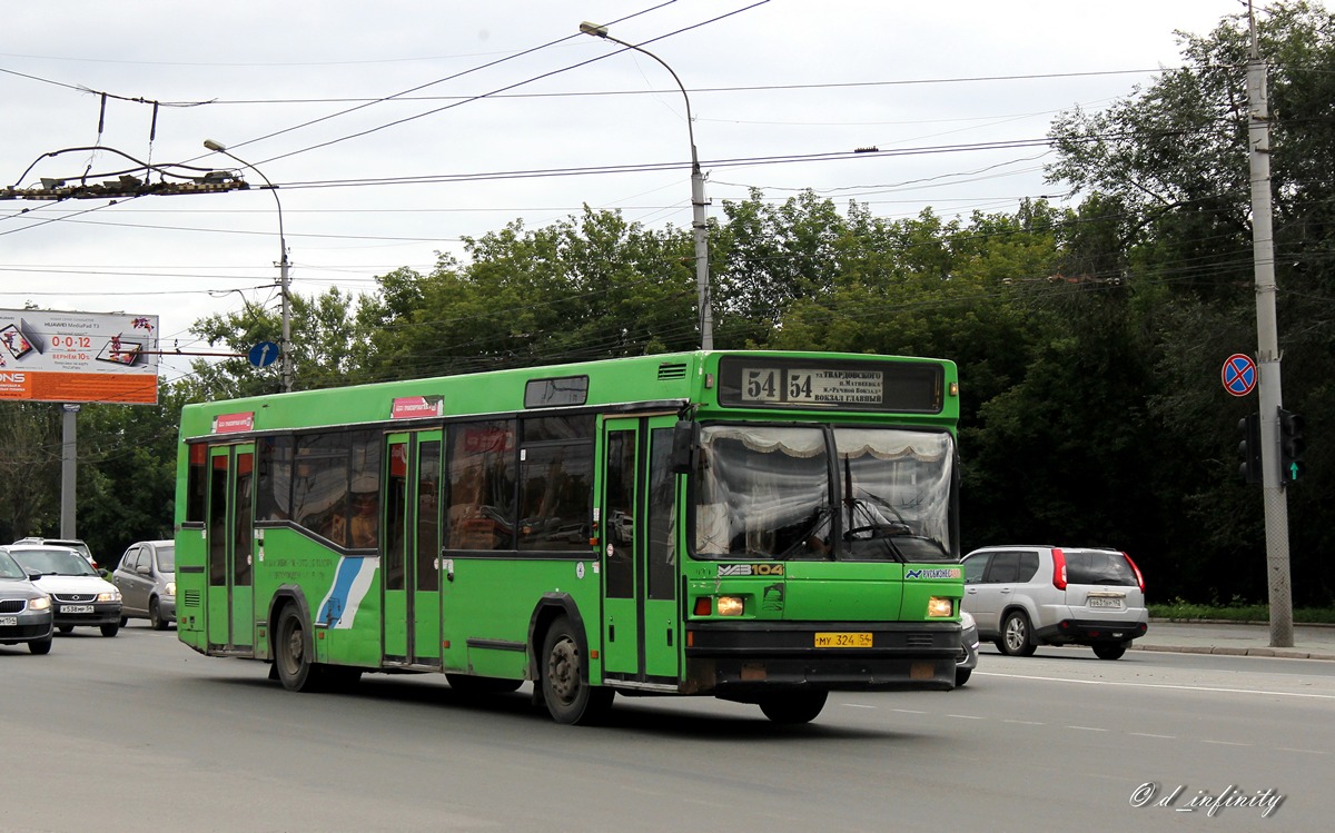 Новосибирская область, МАЗ-104.021 № 4134