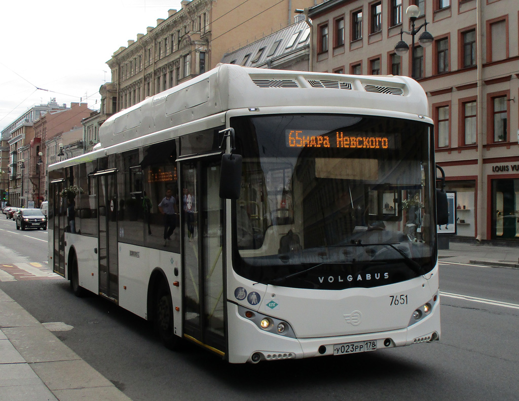 Санкт-Петербург, Volgabus-5270.G2 (CNG) № 7651