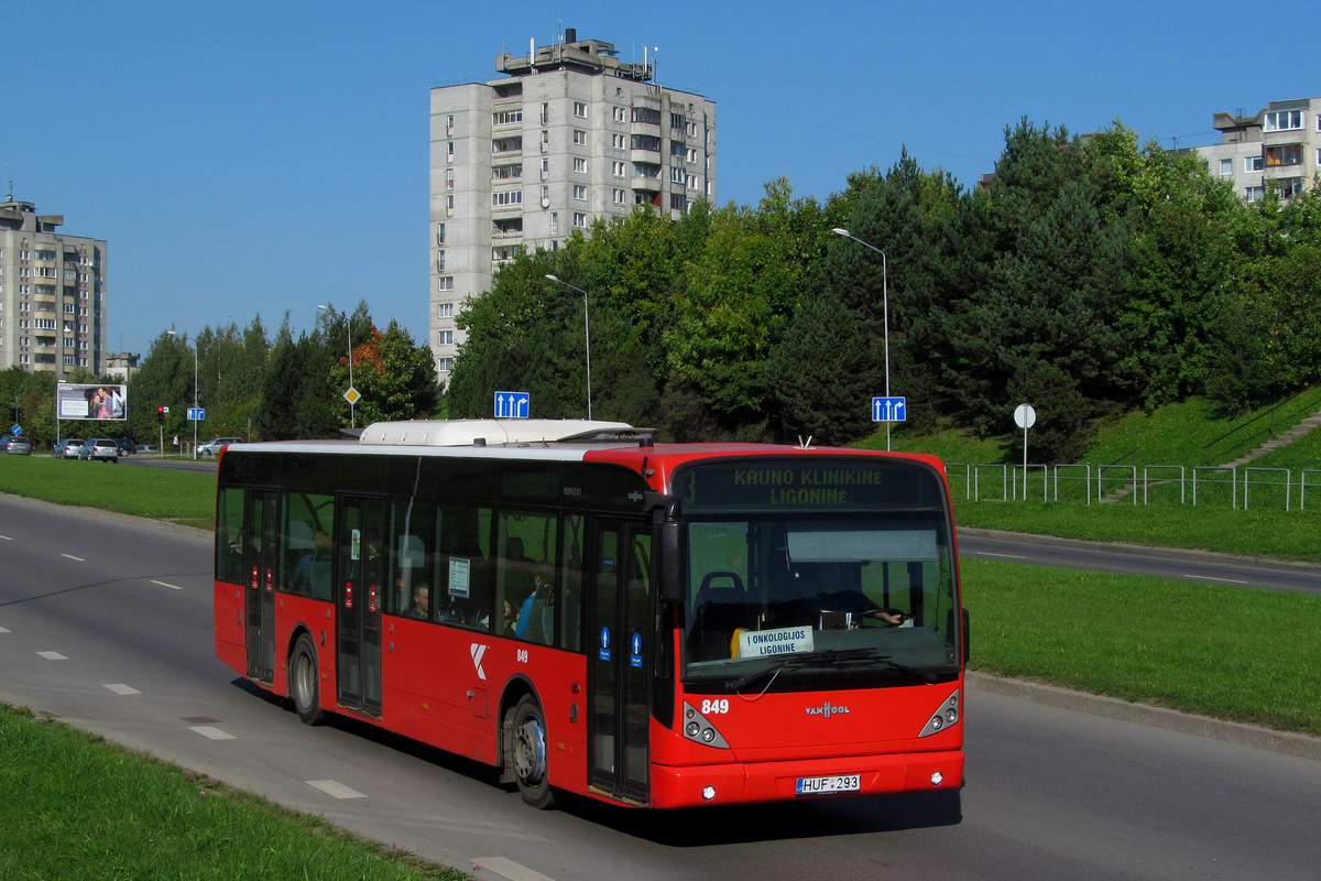 Литва, Van Hool New A330 № 849