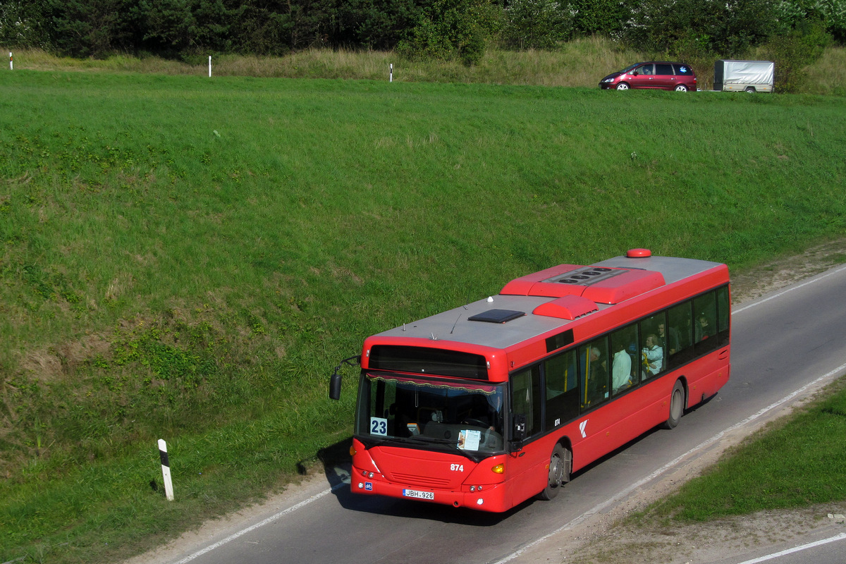 Литва, Scania OmniCity II № 874