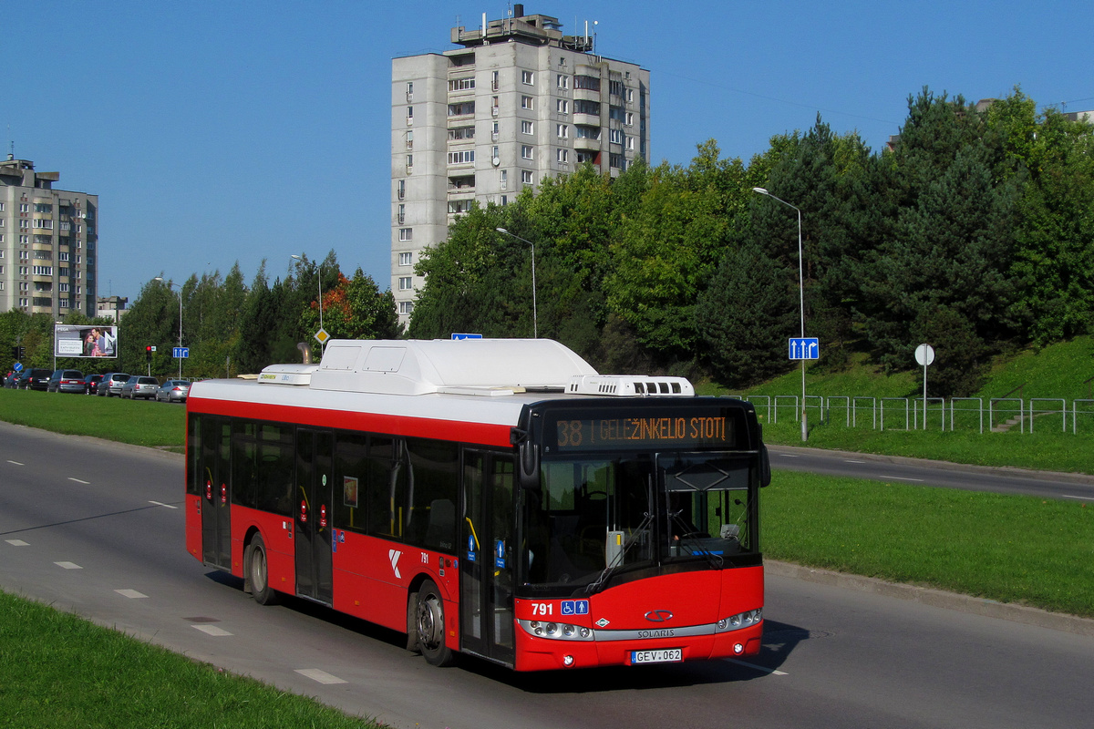 Литва, Solaris Urbino III 12 CNG № 791