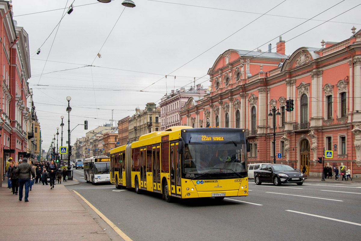 Санкт-Петербург, МАЗ-215.069 № 6830