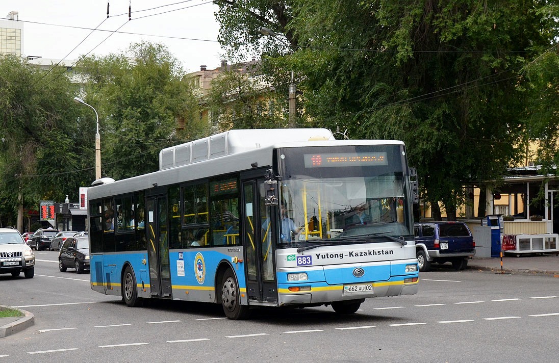 Алматы, Yutong ZK6118HGA № 883