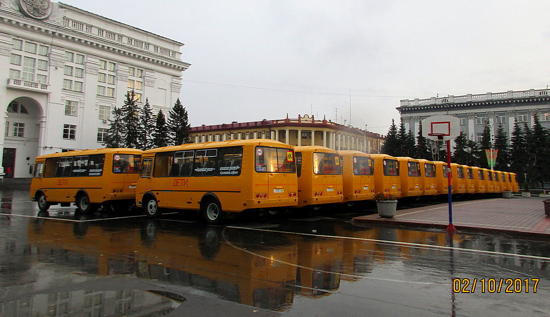 Кемеровская область - Кузбасс — Новые автобусы