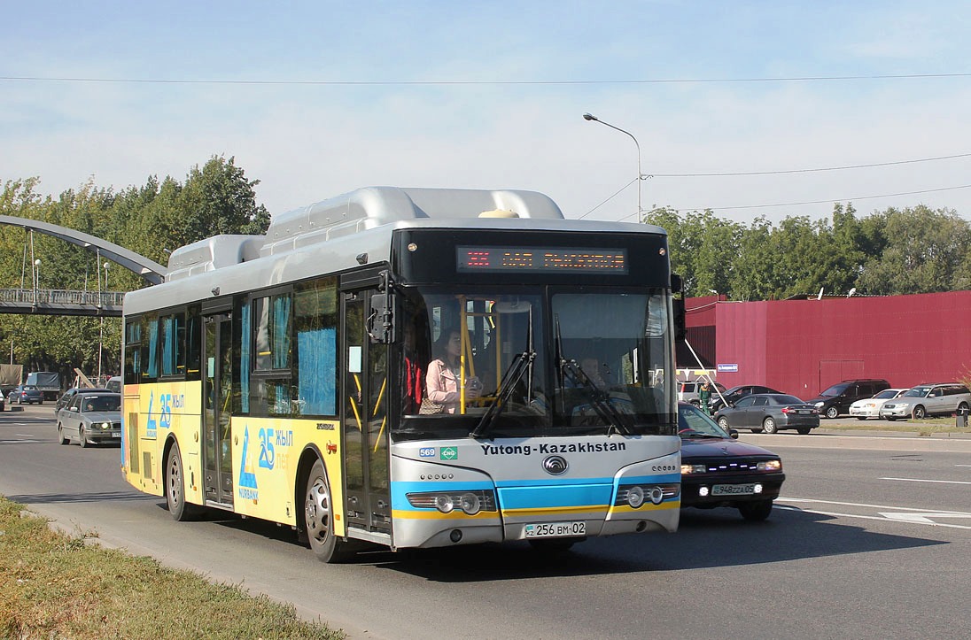 Алматы, Yutong ZK6118HGA № 569