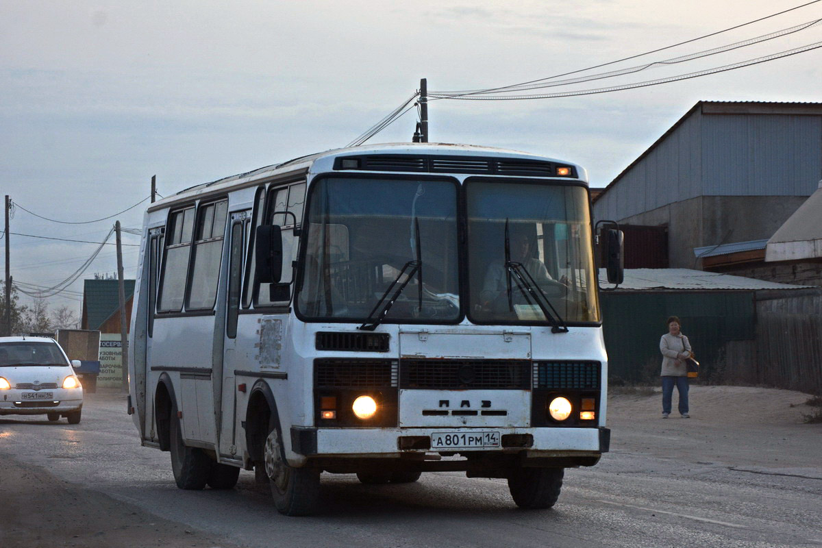 Sakha (Yakutia), PAZ-3205-110 # А 801 РМ 14