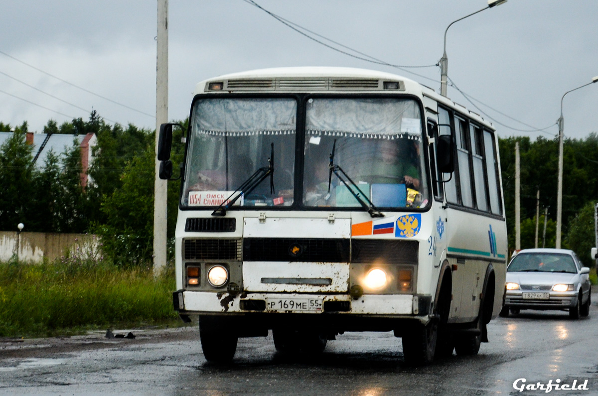 Омская область, ПАЗ-32053 № 244