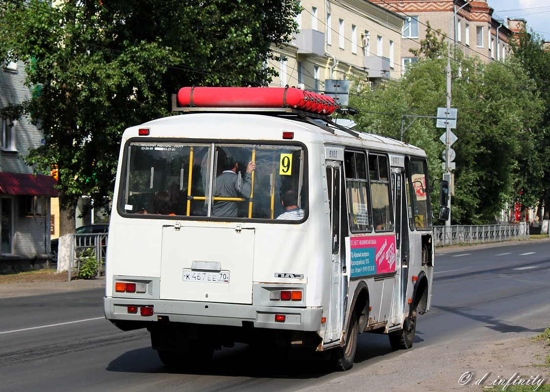 Томская область, ПАЗ-32054 № К 467 ЕЕ 70