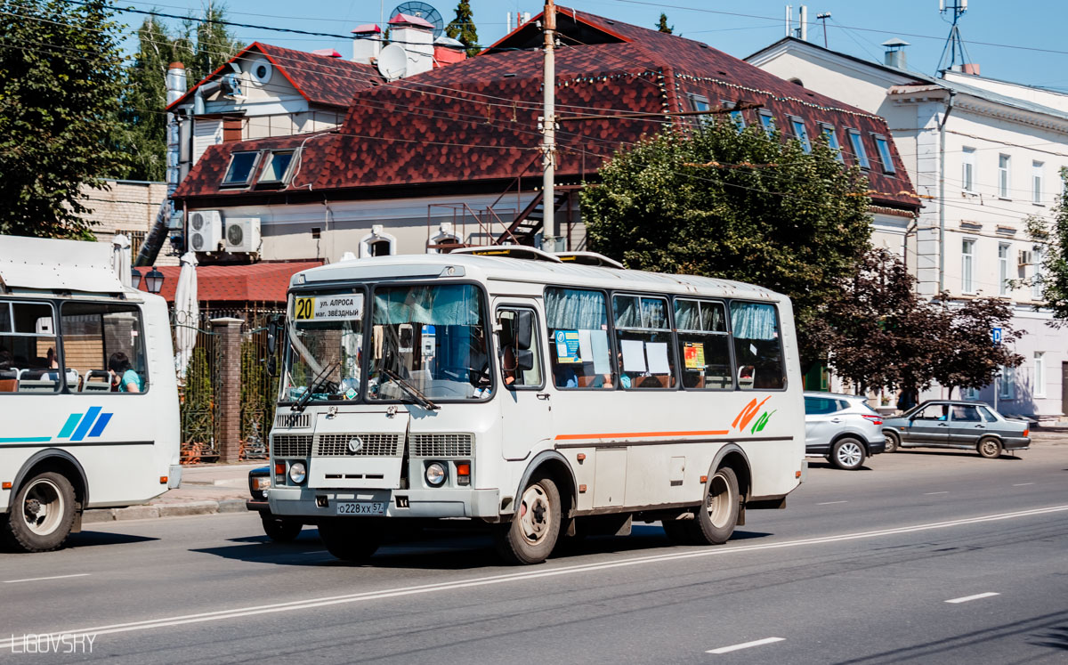 Орловская область, ПАЗ-32054 № О 228 ХХ 57