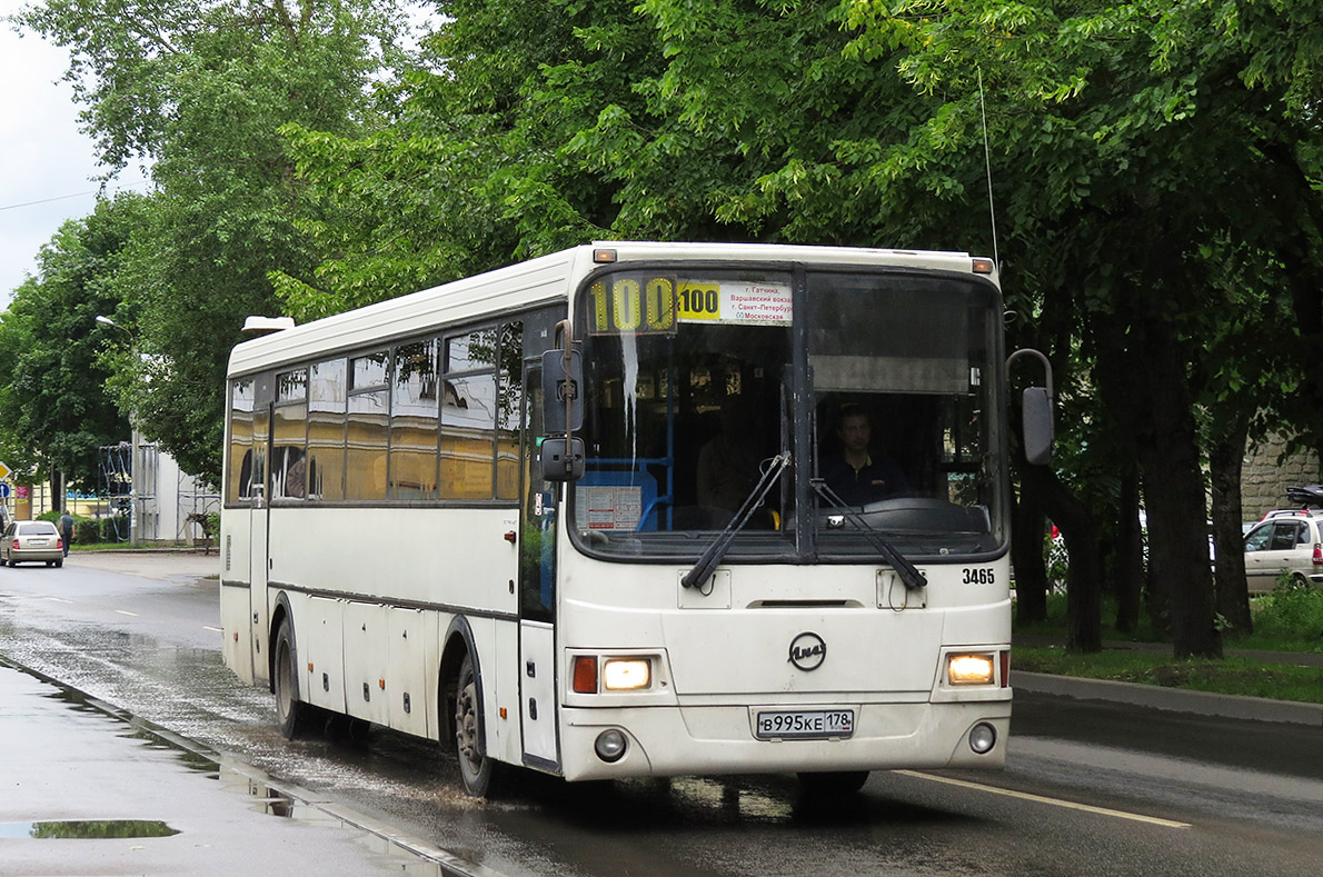 Ленинградская область, ЛиАЗ-5256.58 № 3465