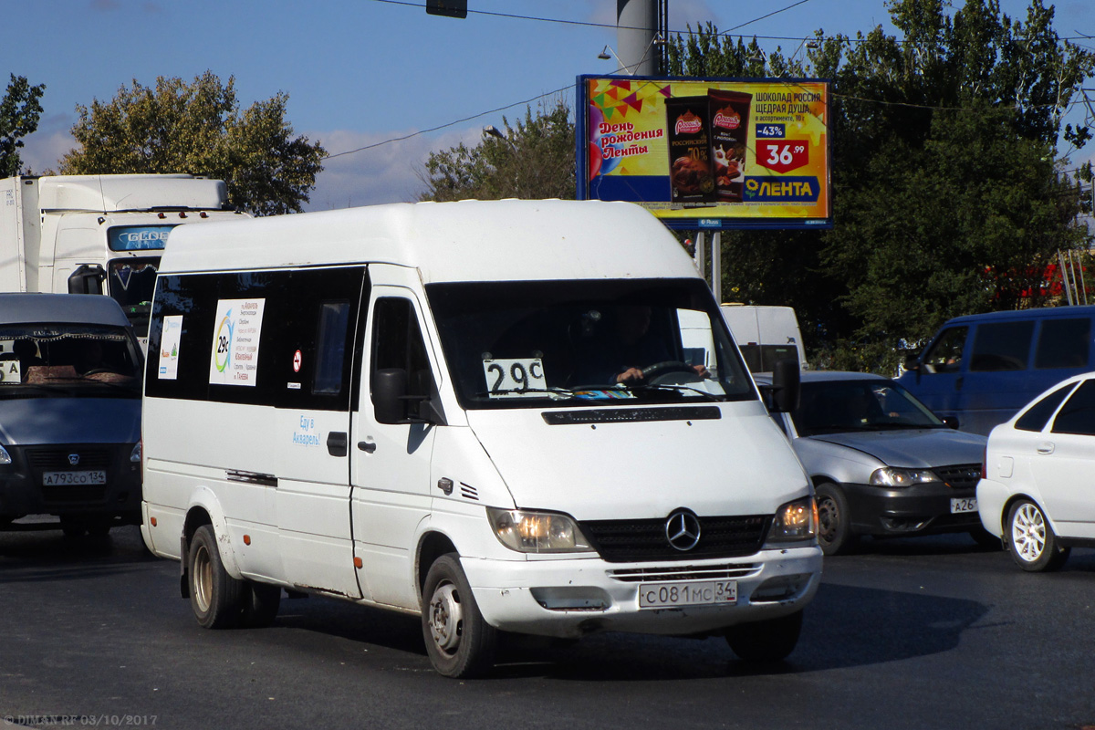 Волгоградская область, Самотлор-НН-323770 (MB Sprinter 411CDI) № С 081 МС 34