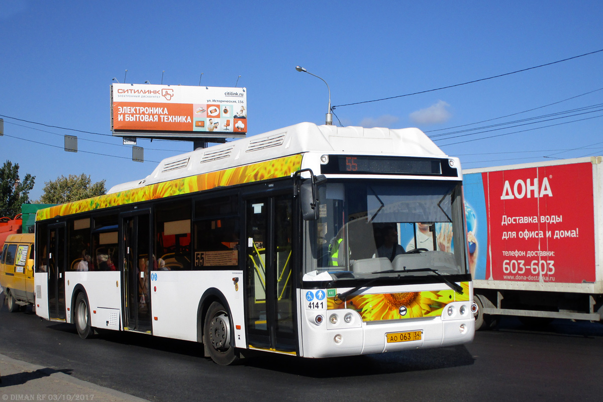 Волгоградская область, ЛиАЗ-5292.67 (CNG) № 4141