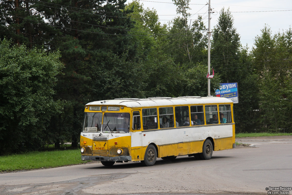 Gebiet Chabarowsk, LiAZ-677M Nr. 31