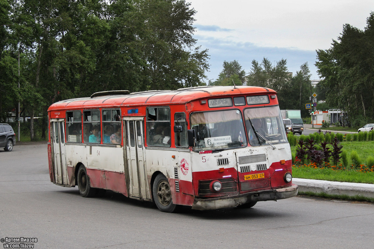 Хабаровский край, ЛиАЗ-677М № 54