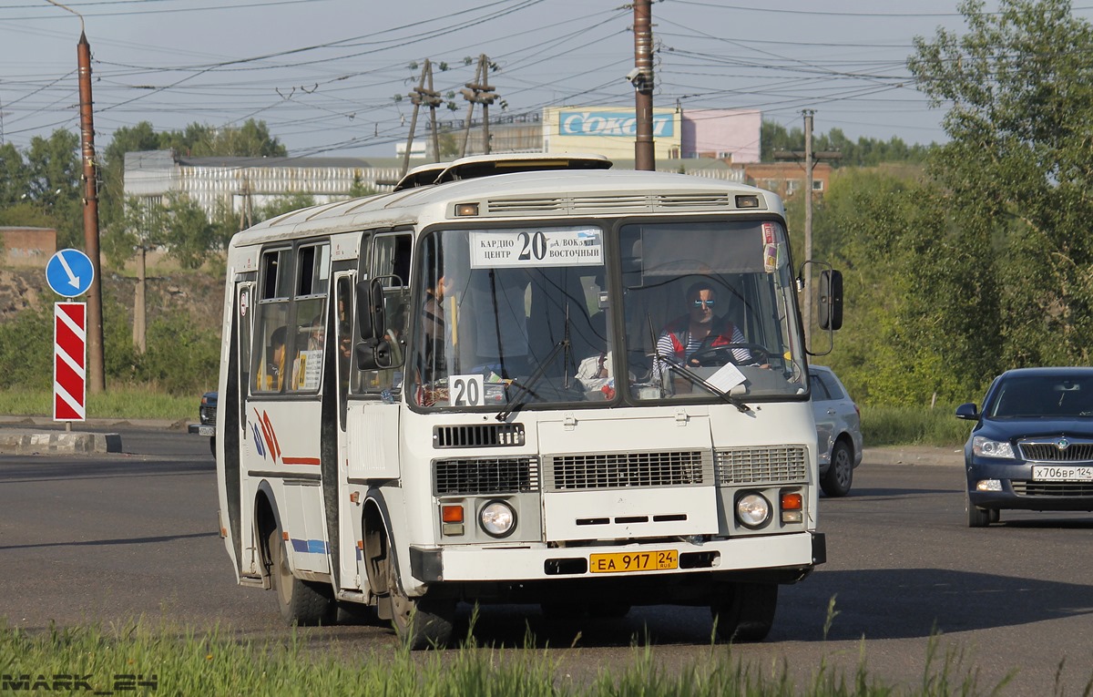 Kraj Krasnojarski, PAZ-32054 Nr ЕА 917 24