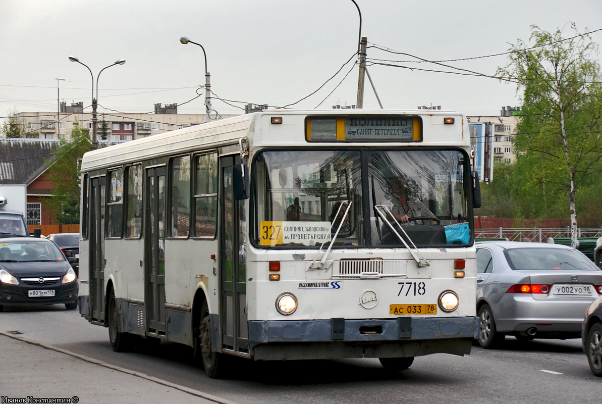 Санкт-Петербург, ЛиАЗ-5256.25 № 7718