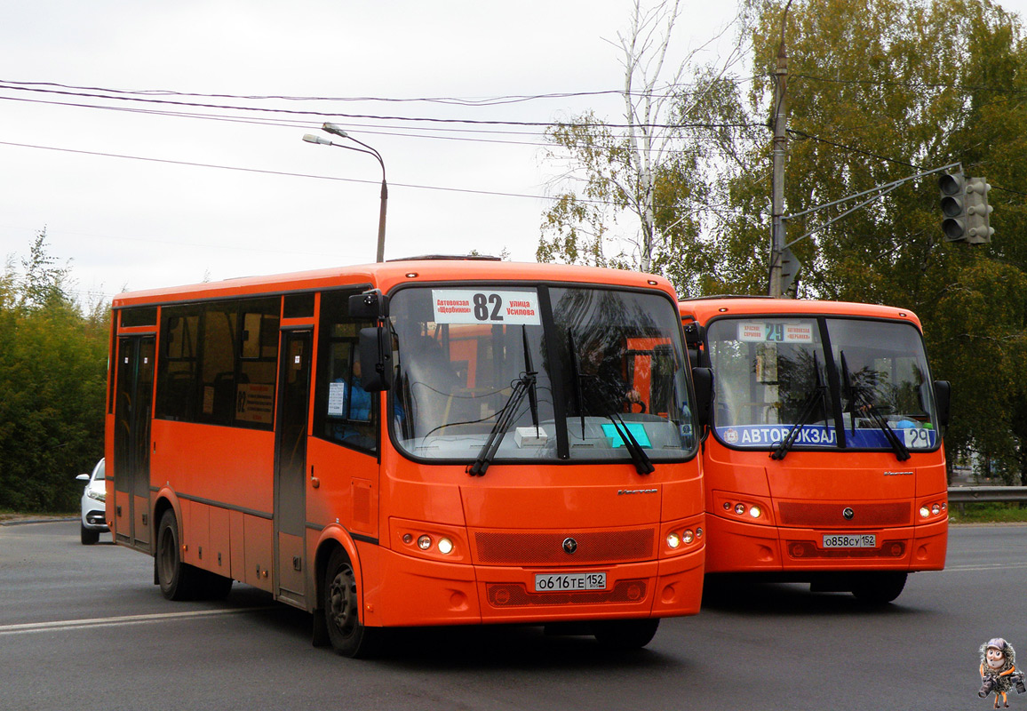 Нижегородская область, ПАЗ-320414-04 "Вектор" № О 616 ТЕ 152