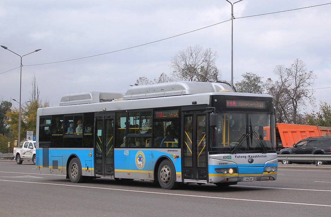 Алматы, Yutong ZK6118HGA № 409