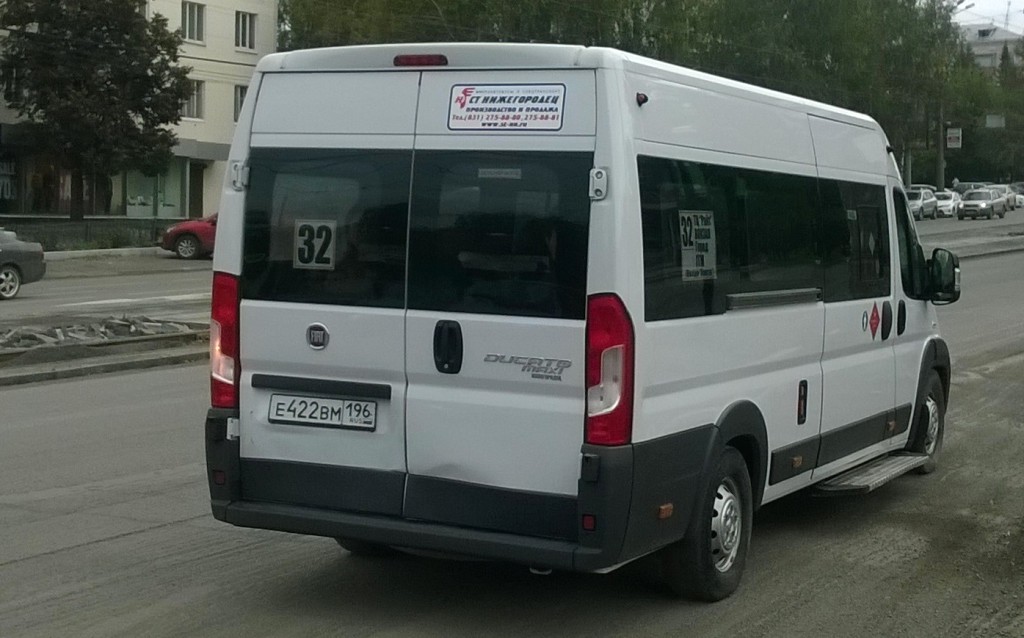 Свердловская область, Нижегородец-FST613 (FIAT Ducato) № Е 422 ВМ 196