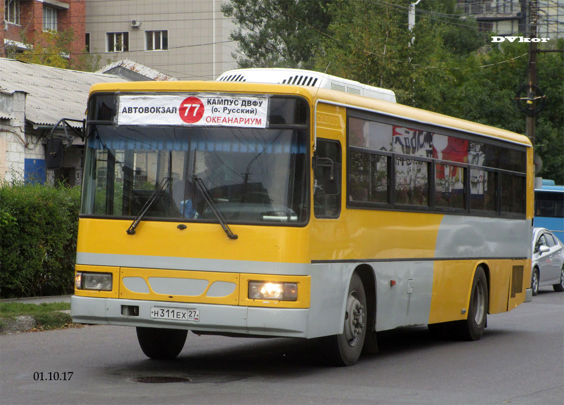 Маршрут 77 владивосток. Daewoo bs106. Daewoo bs106 Busan. Daewoo bs106 салон. Daewoo bs106 Владивосток.