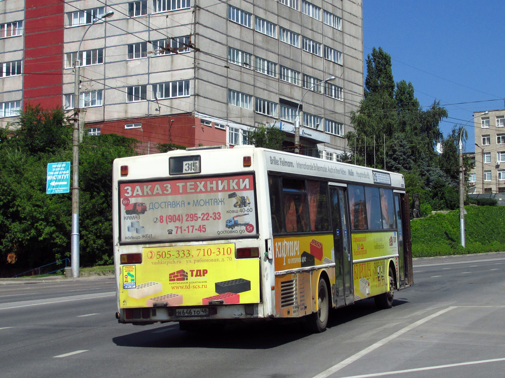 Липецкая область, Mercedes-Benz O405 № Н 646 ТО 48