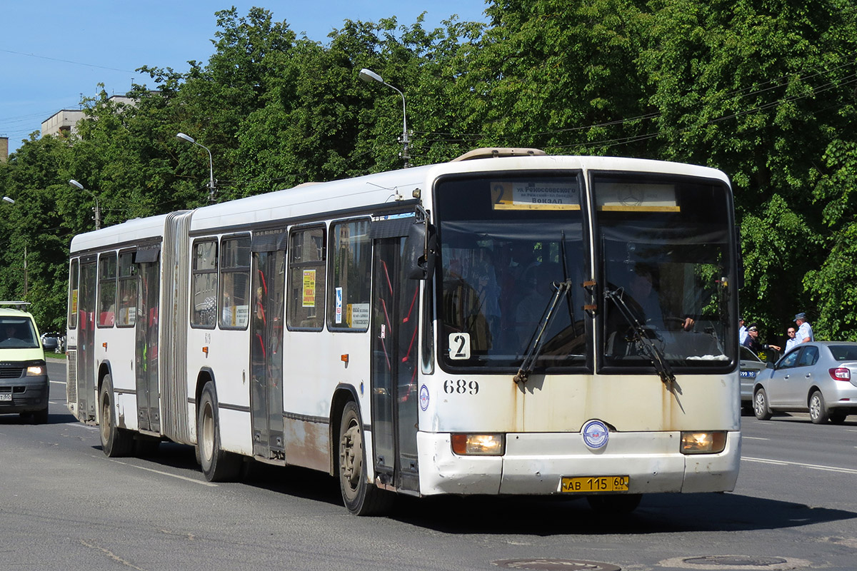 Псковская область, Mercedes-Benz O345G № 689