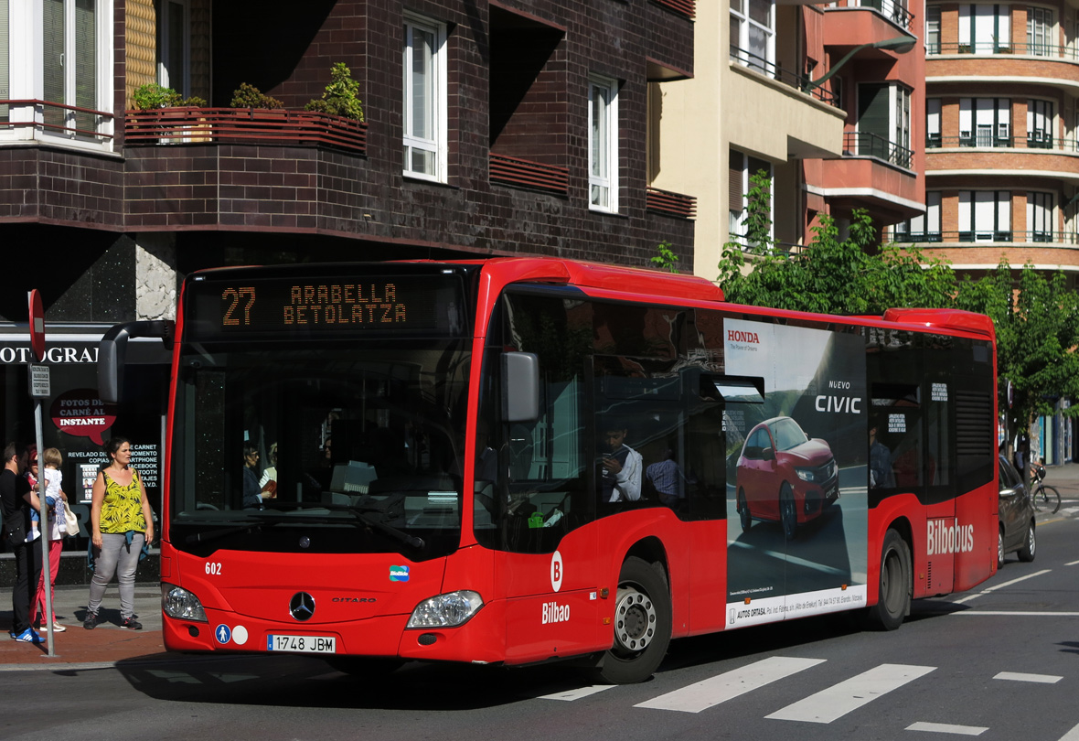 Испания, Mercedes-Benz Citaro C2 № 602