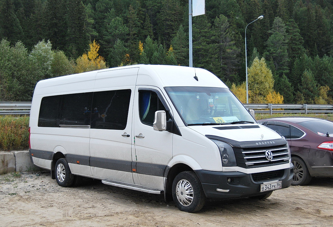 Ханты-Мансийский АО, Volkswagen Crafter № В 343 РК 86