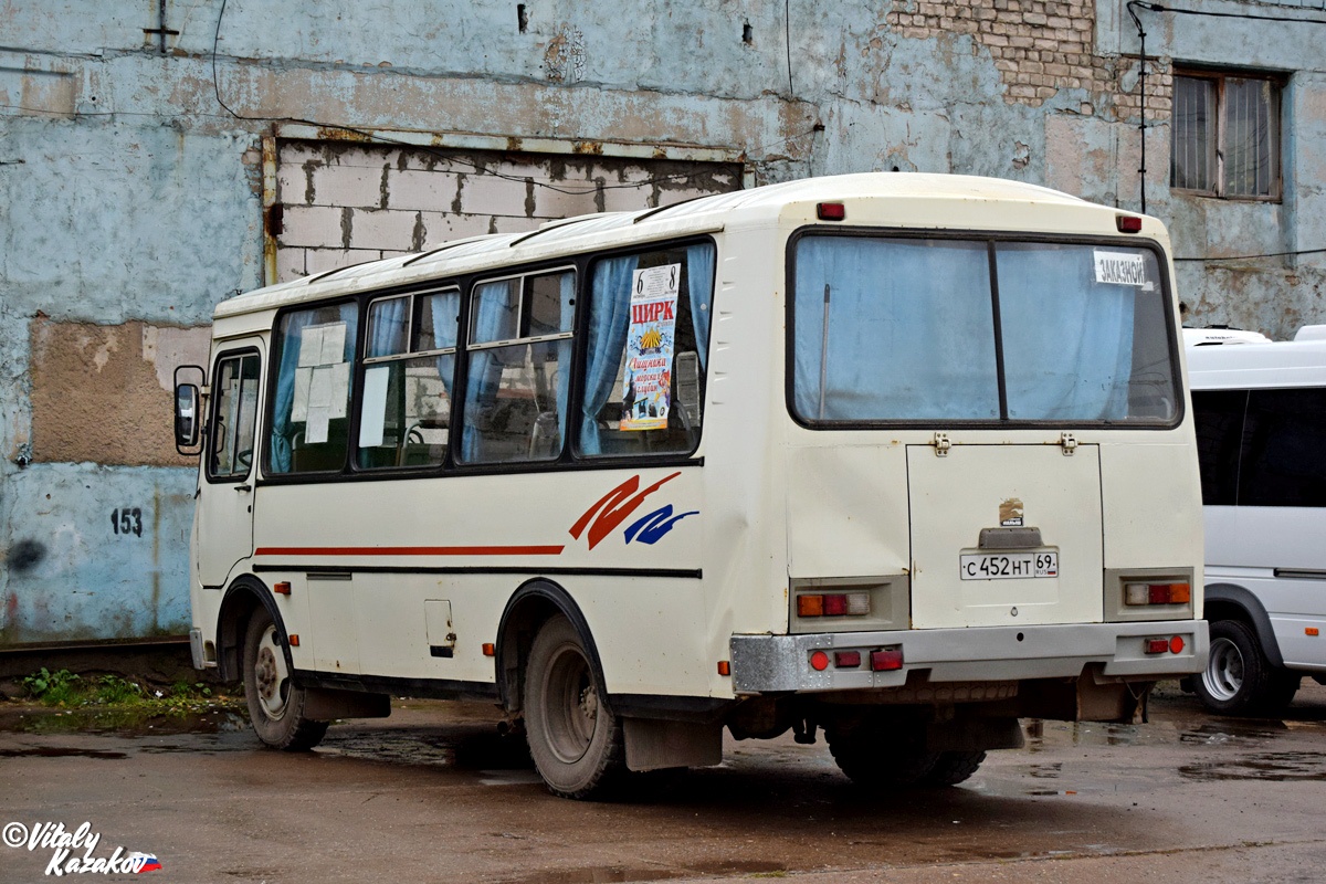 Тверская область, ПАЗ-32054 № С 452 НТ 69