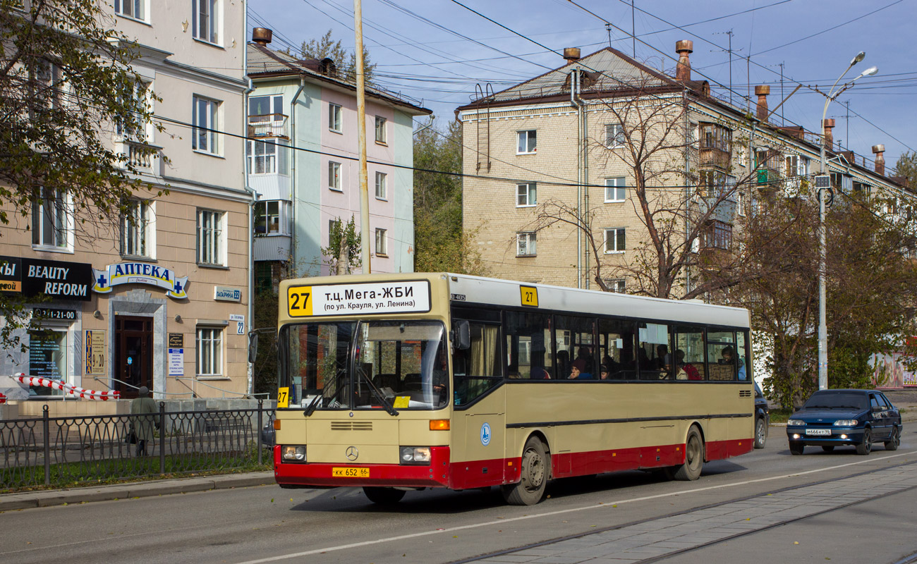 Свердловская область, Mercedes-Benz O405 № КК 652 66