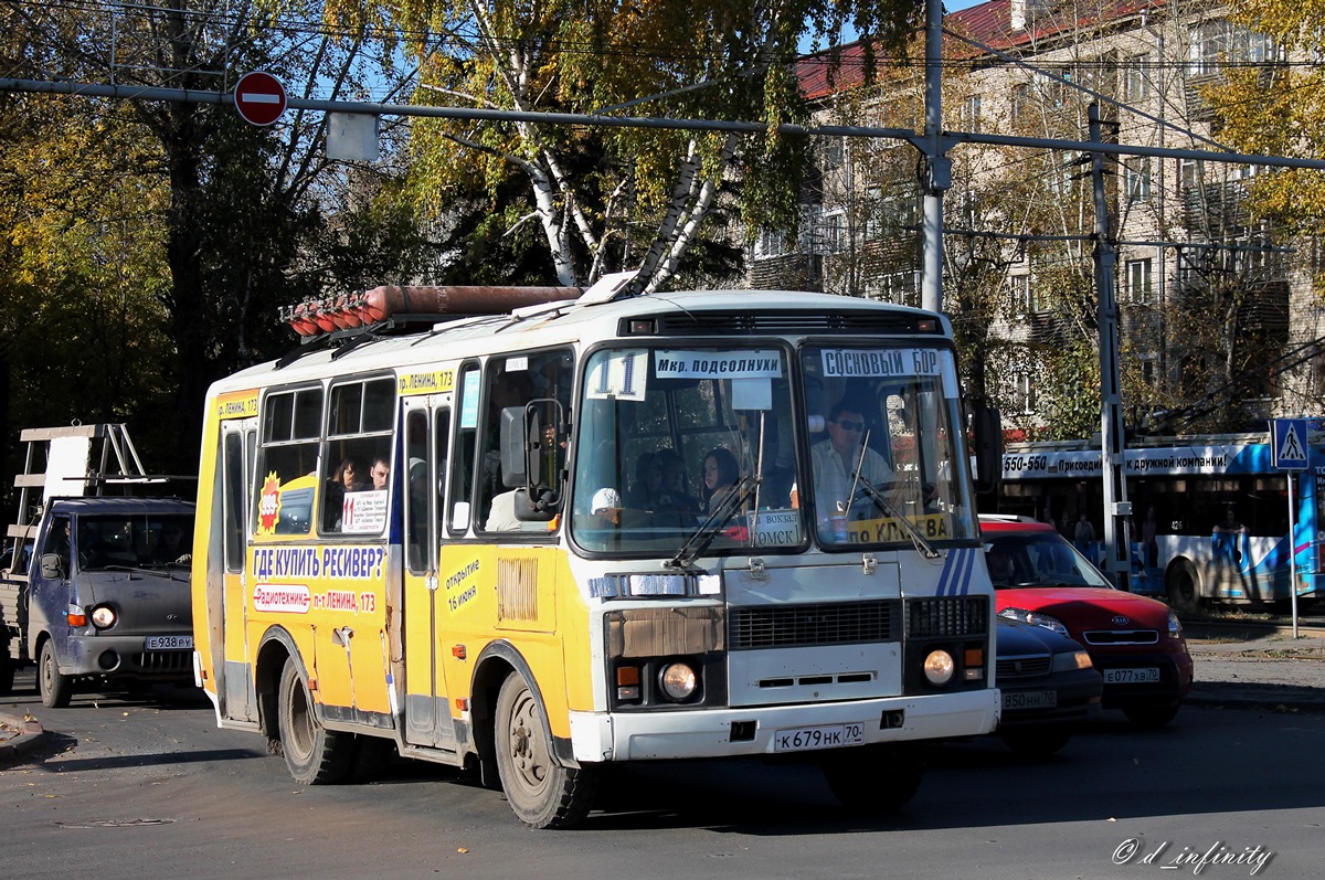 Томская область, ПАЗ-32054 № К 679 НК 70