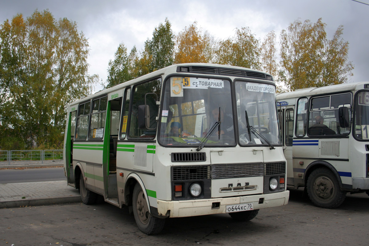 Томская область, ПАЗ-32051-110 № О 644 КС 70