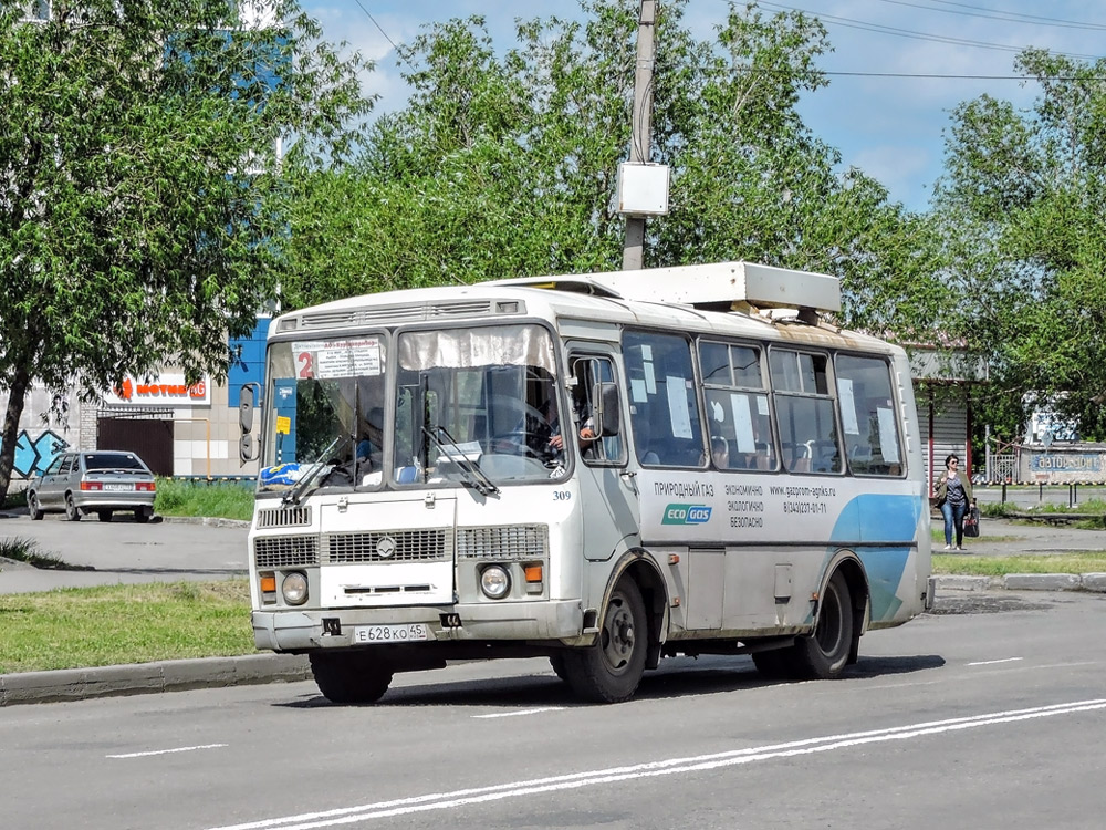 Курганская область, ПАЗ-32054 № 309