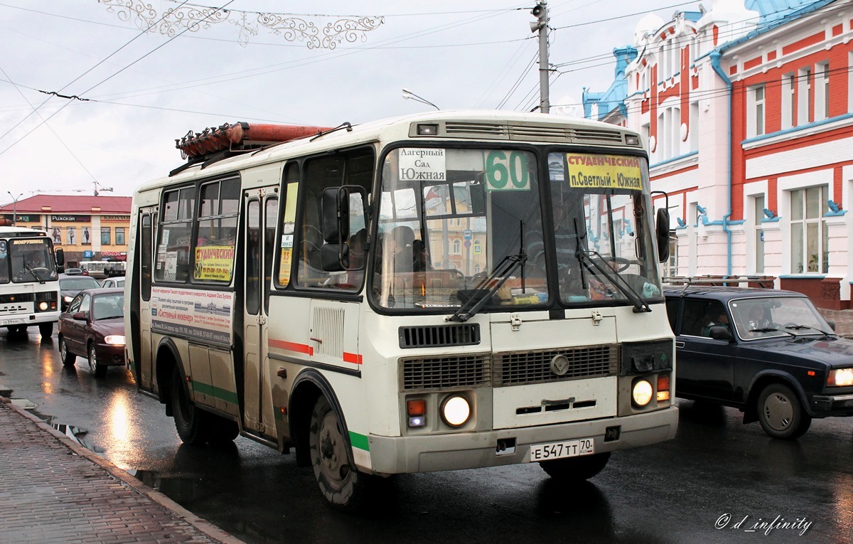 Томская область, ПАЗ-32054 № Е 547 ТТ 70