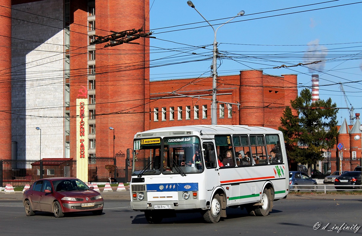 Томская область, ПАЗ-32054 № К 869 РК 70